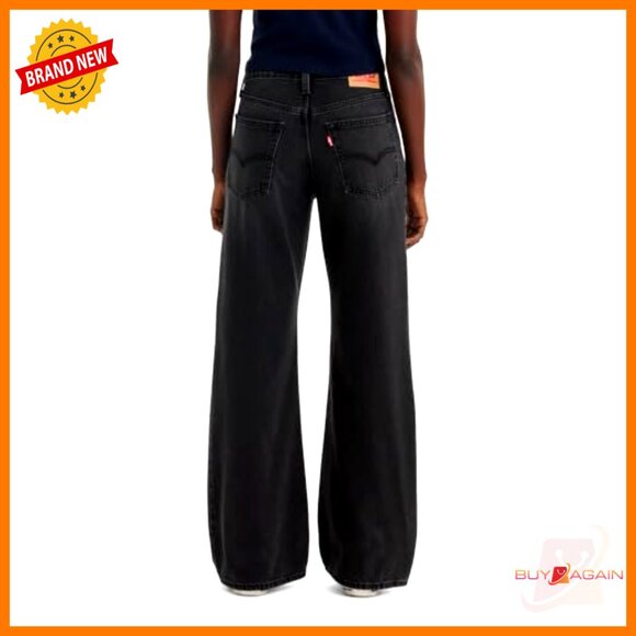 Mid Rise Bootcut Jeans, Baggy 90s Fit, Vintage Inspired Denim - Picture 2 of 3